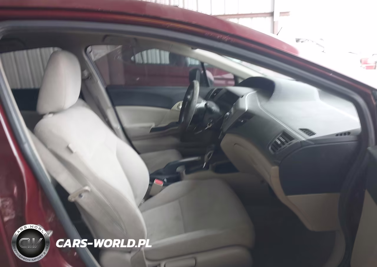 2012 Honda Civic Lx VIN:2HGFB2F50CH536564 - 5
