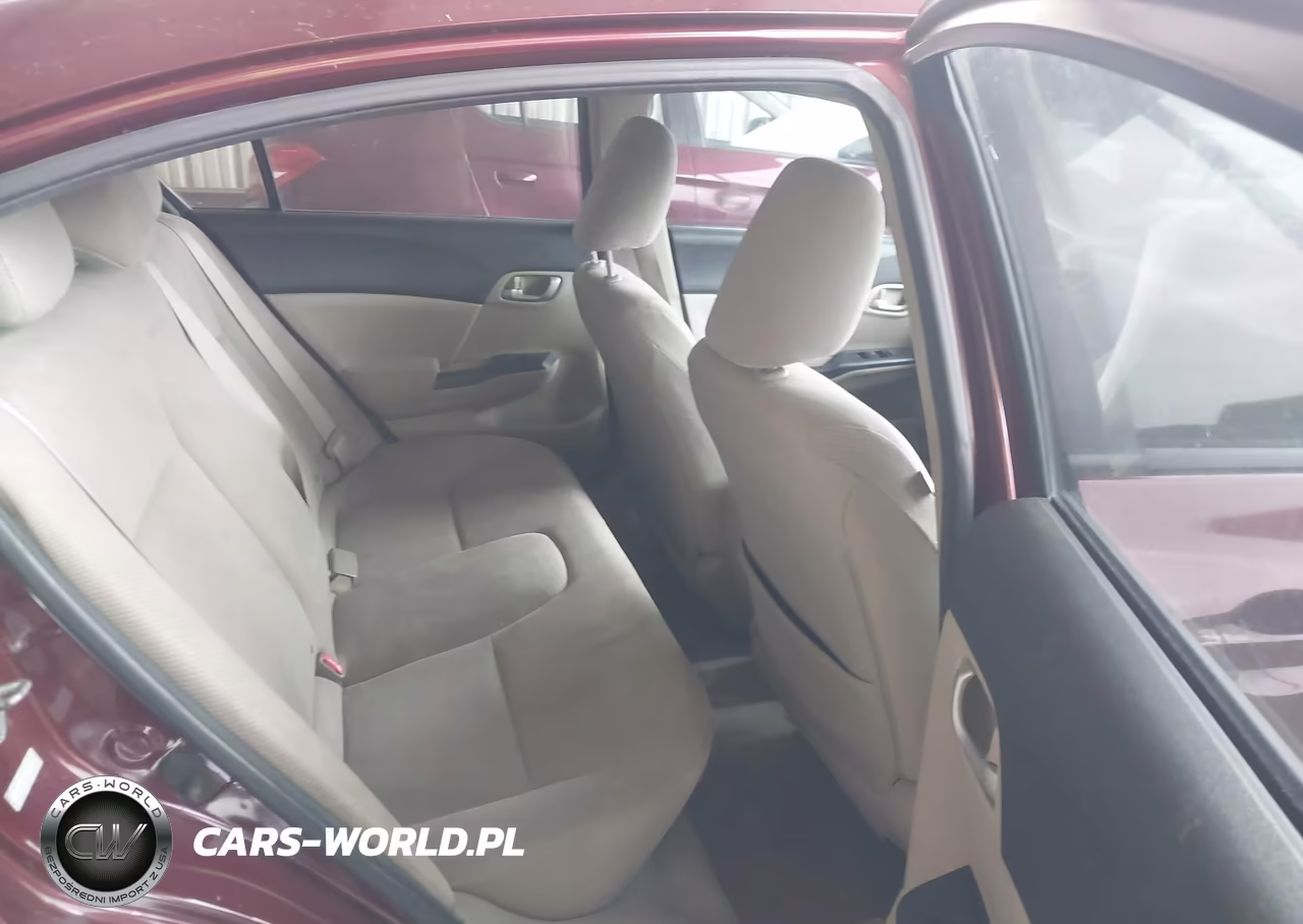 2012 Honda Civic Lx VIN:2HGFB2F50CH536564 - 8