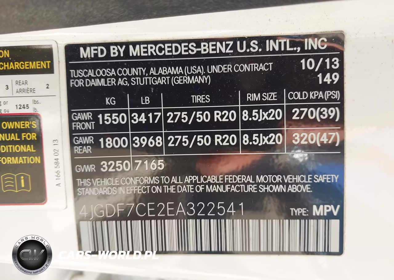 2014 Mercedes-Benz Gl 450 4Matic VIN:4JGDF7CE2EA322541 - 9