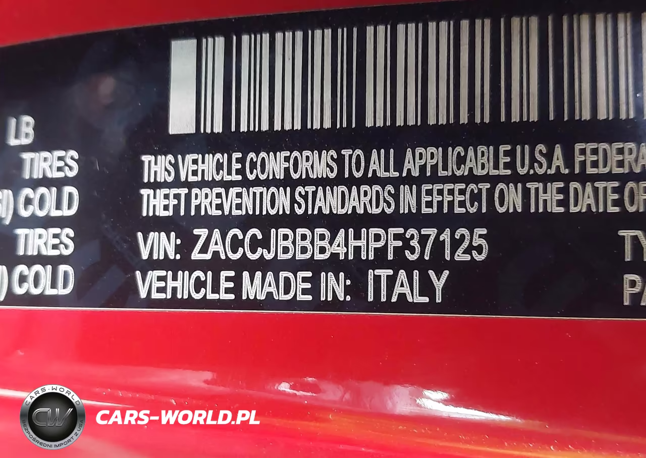 2017 Jeep Renegade Latitude 4X4 VIN:ZACCJBBB4HPF37125 - 9