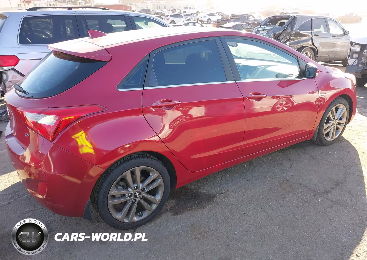 2016 Hyundai Elantra Gt VIN:KMHD35LH0GU258279 - 4