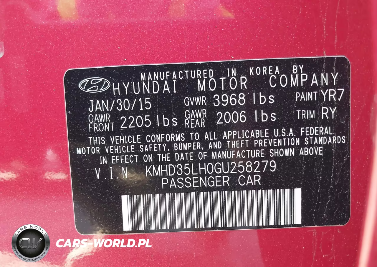 2016 Hyundai Elantra Gt VIN:KMHD35LH0GU258279 - 9