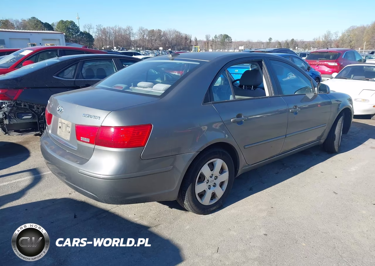 2009 Hyundai Sonata Gls VIN:5NPET46C59H442388 - 4