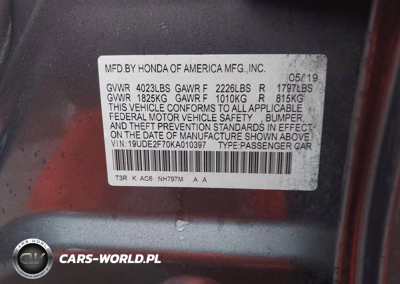 2019 Acura Ilx Premium Package-Technology Package VIN:19UDE2F70KA010397 - 9