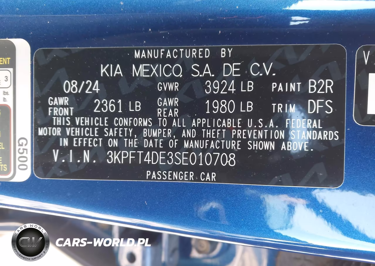 2025 Kia K4 Lxs VIN:3KPFT4DE3SE010708 - 9