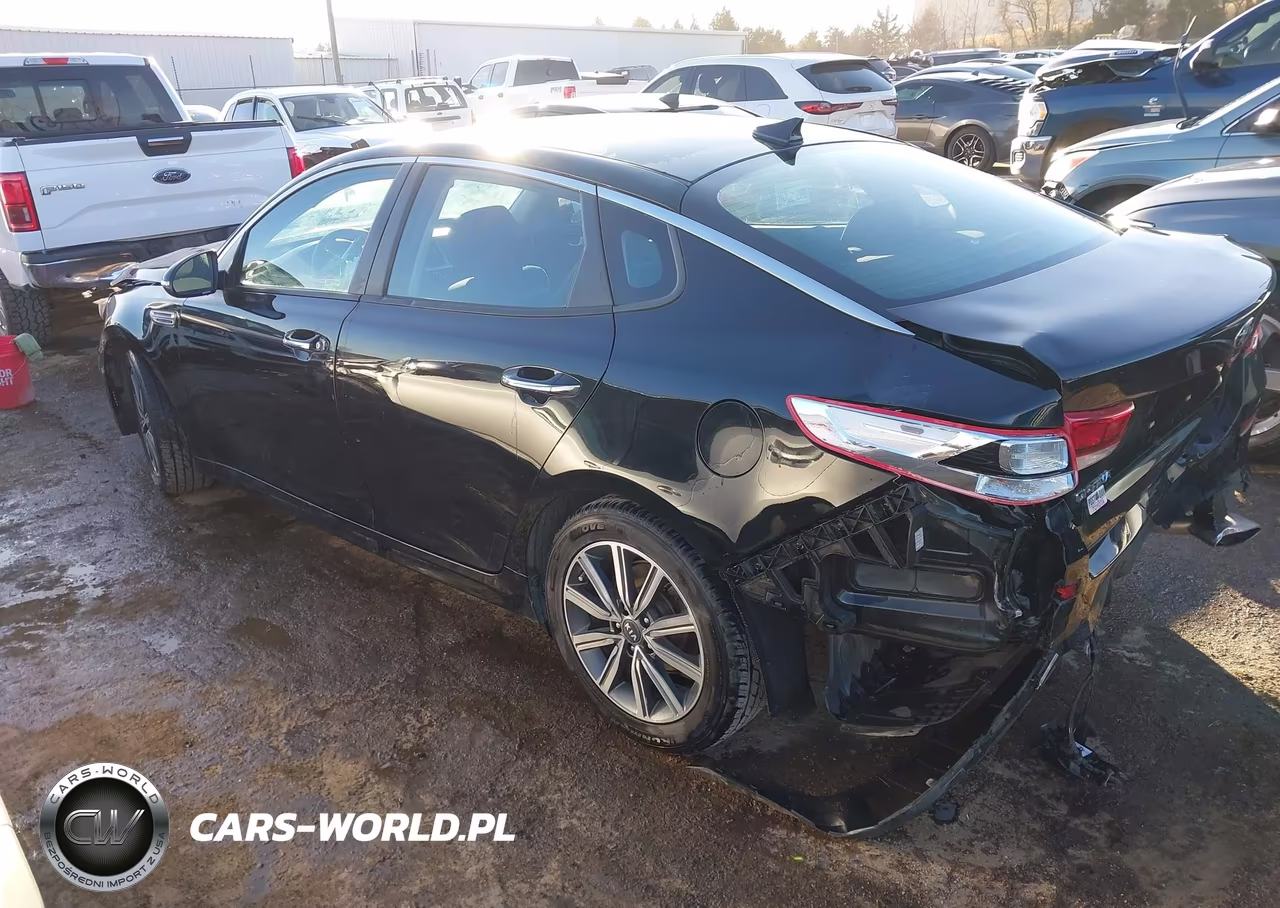 2019 Kia Optima Lx VIN:5XXGT4L31KG354954 - 3