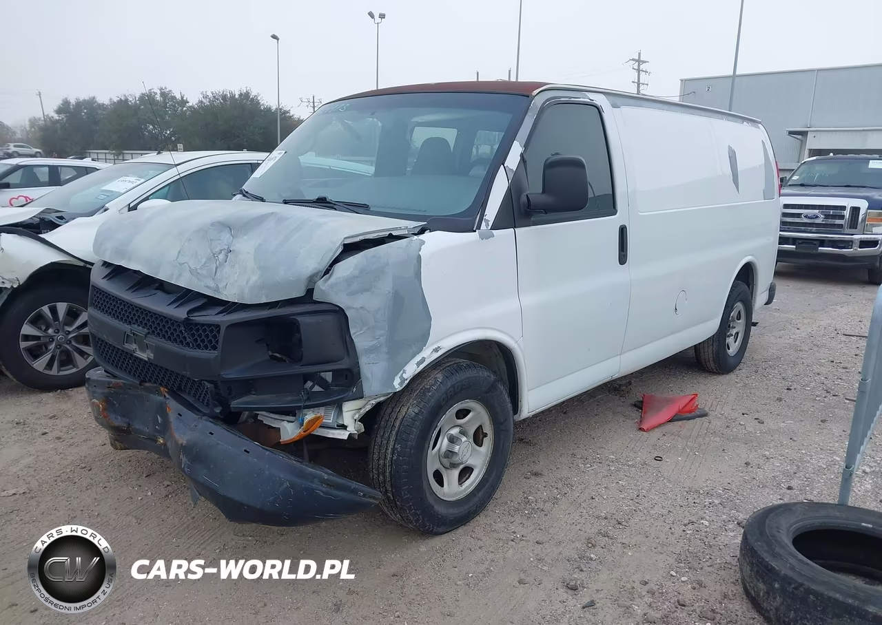 2006 Chevrolet Express Work Van VIN:1GCFG15X861218790 - 2