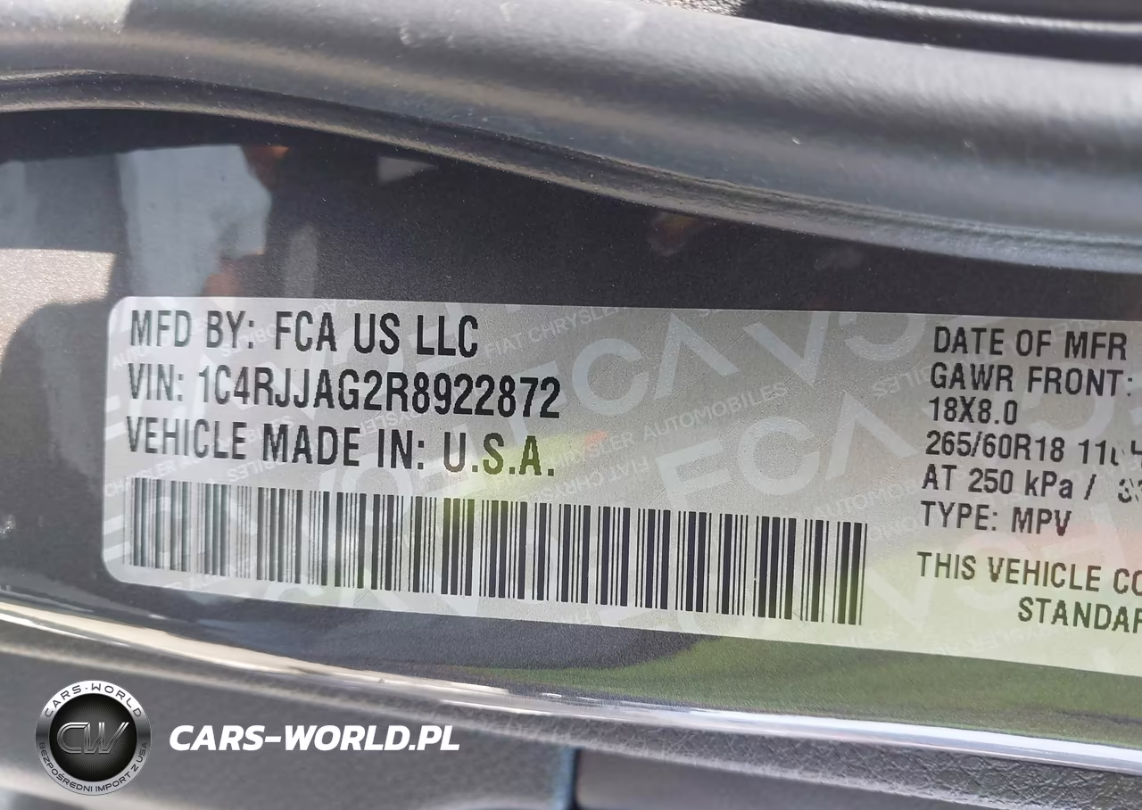 2024 Jeep Grand Cherokee L Laredo 4X2 VIN:1C4RJJAG2R8922872 - 9