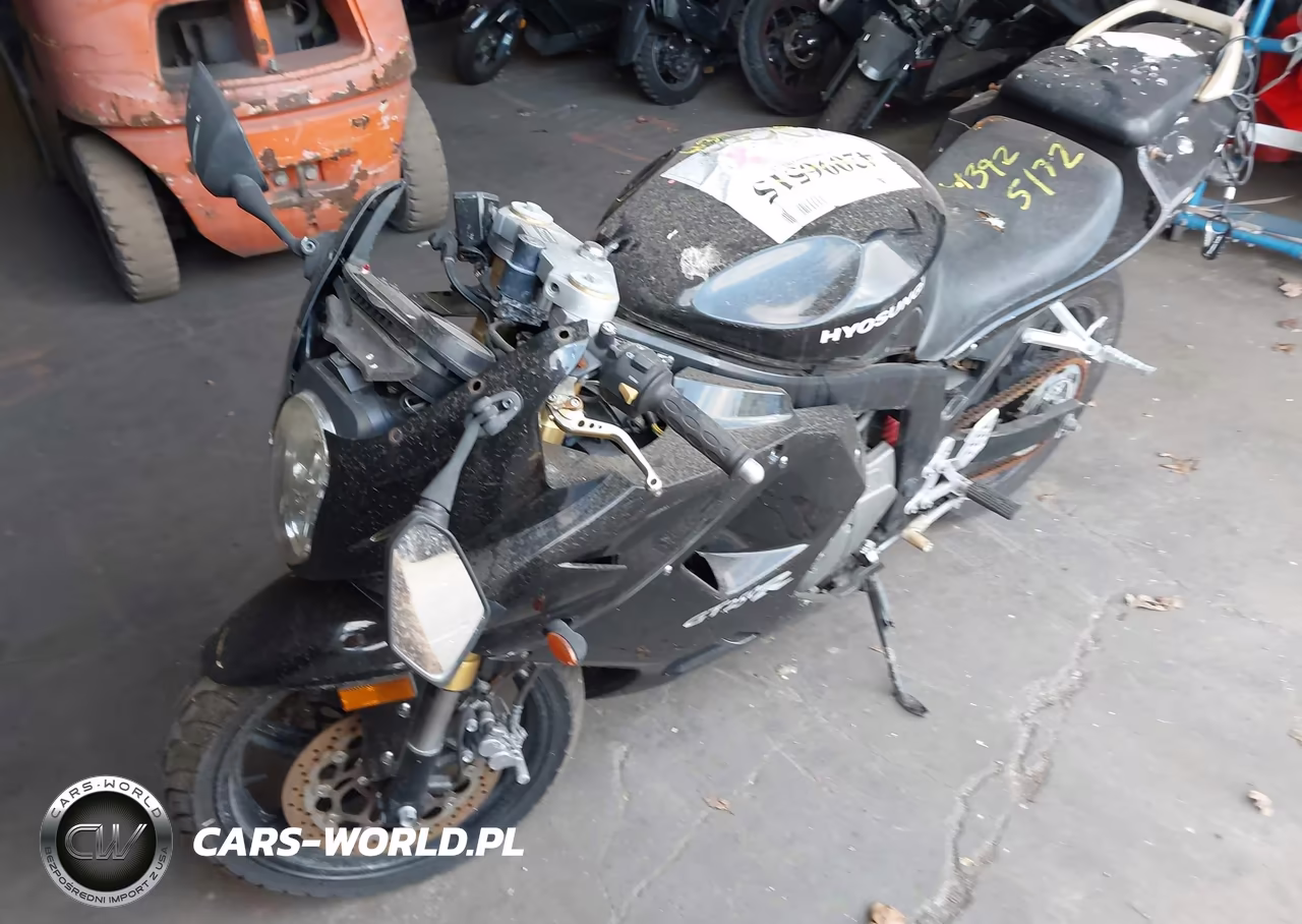 2008 Hyosung Gt250 VIN:KM4MJ527781602211 - 2