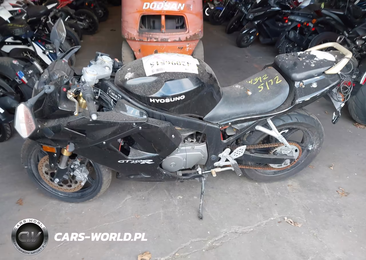 2008 Hyosung Gt250 VIN:KM4MJ527781602211 - 9