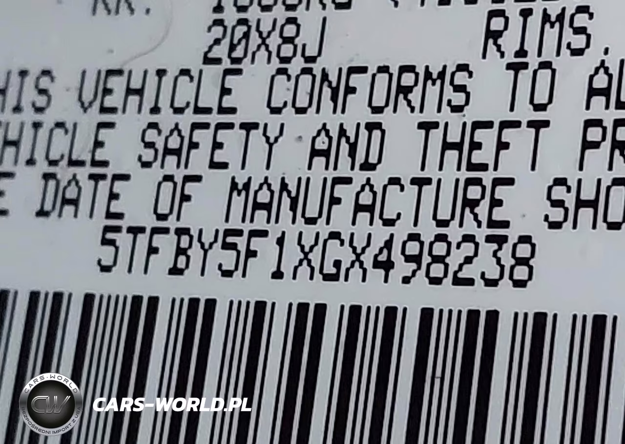 2016 Toyota Tundra Limited 5.7L V8 VIN:5TFBY5F1XGX498238 - 9