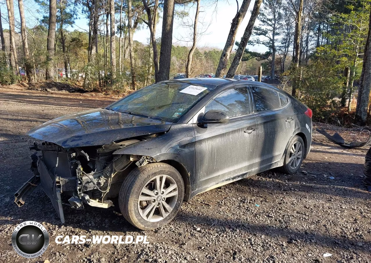2018 Hyundai Elantra Sel VIN:5NPD84LFXJH226794 - 2