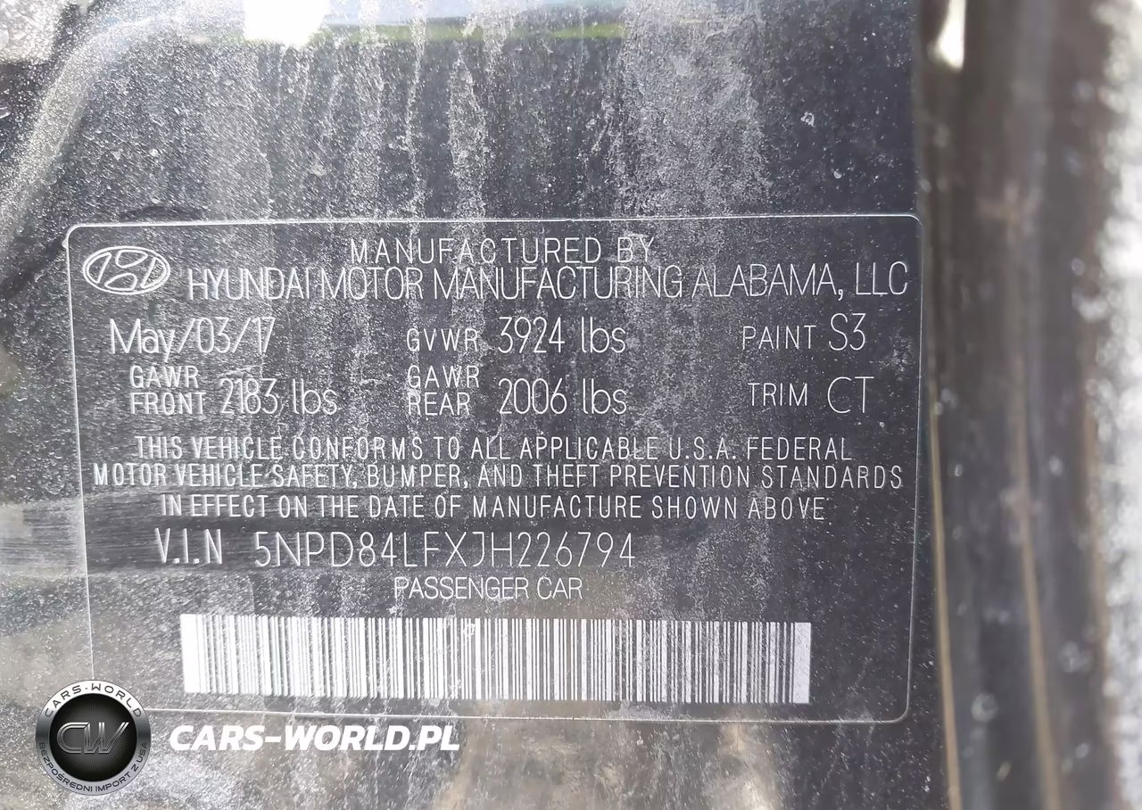 2018 Hyundai Elantra Sel VIN:5NPD84LFXJH226794 - 9