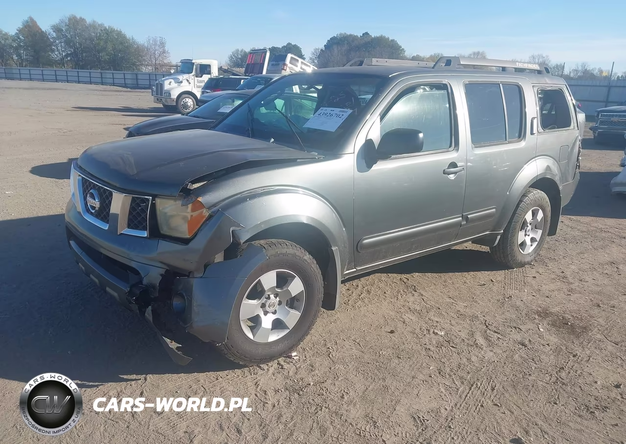 2006 Nissan Pathfinder S VIN:5N1AR18U66C648727 - 2