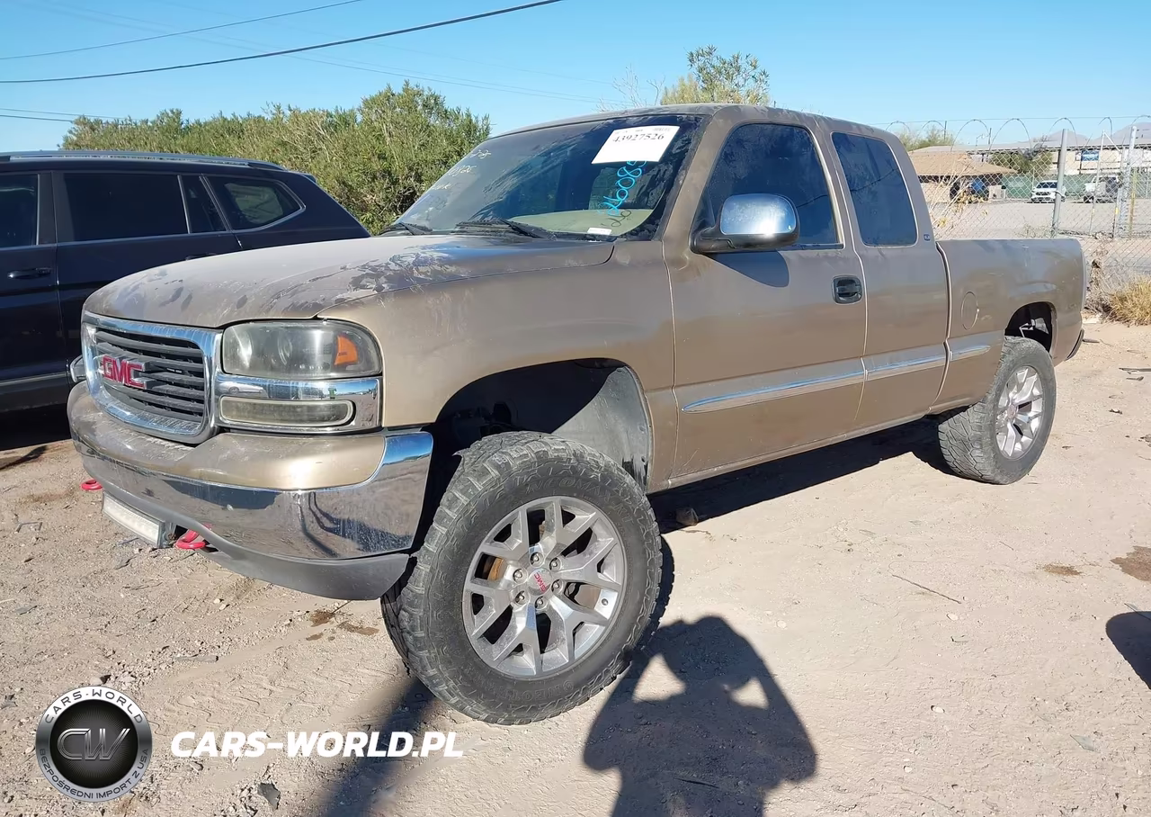 2000 GMC Sierra 1500 Sle VIN:2GTEC19V9Y1260852 - 2
