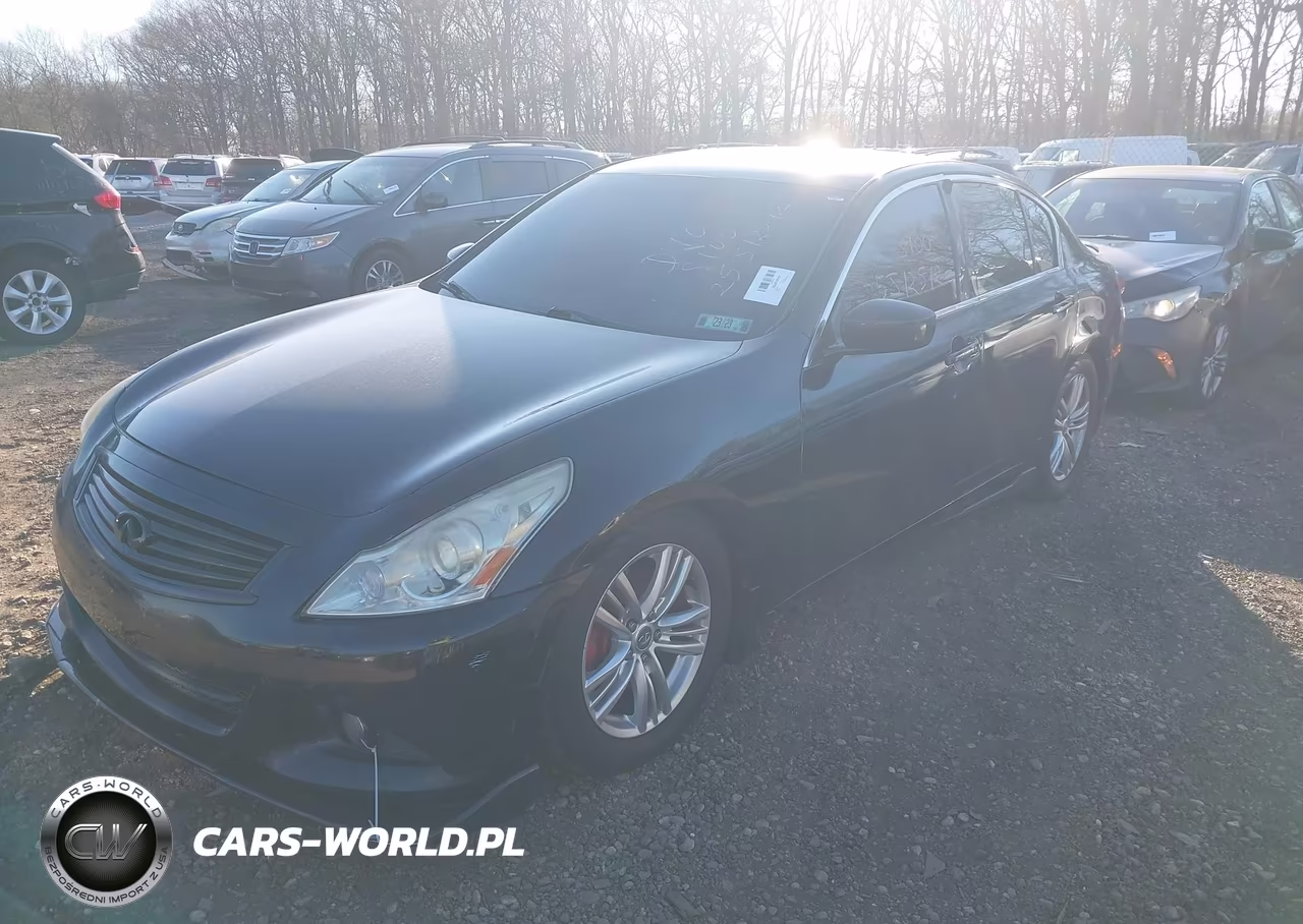 2013 Infiniti G37X VIN:JN1CV6AR2DM356238 - 2