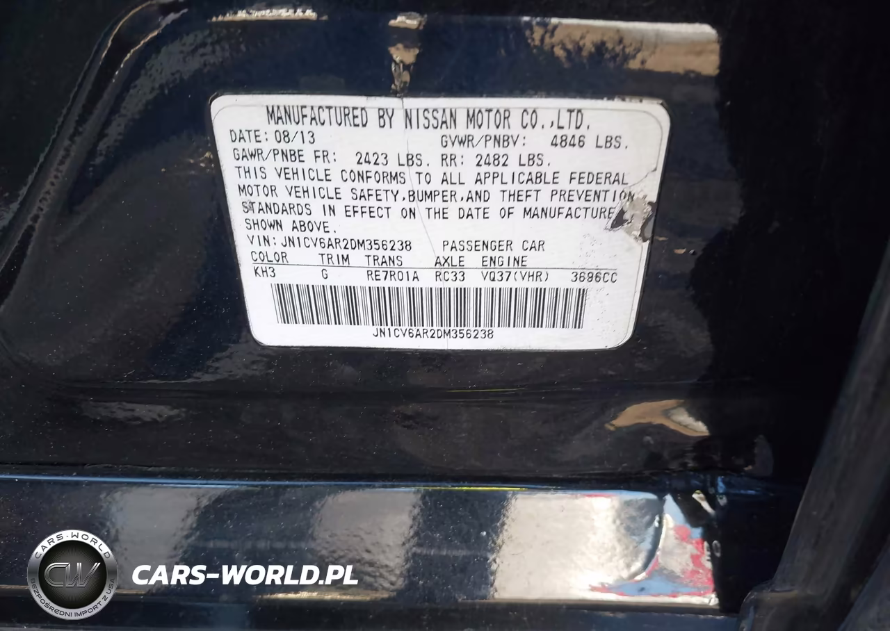 2013 Infiniti G37X VIN:JN1CV6AR2DM356238 - 9