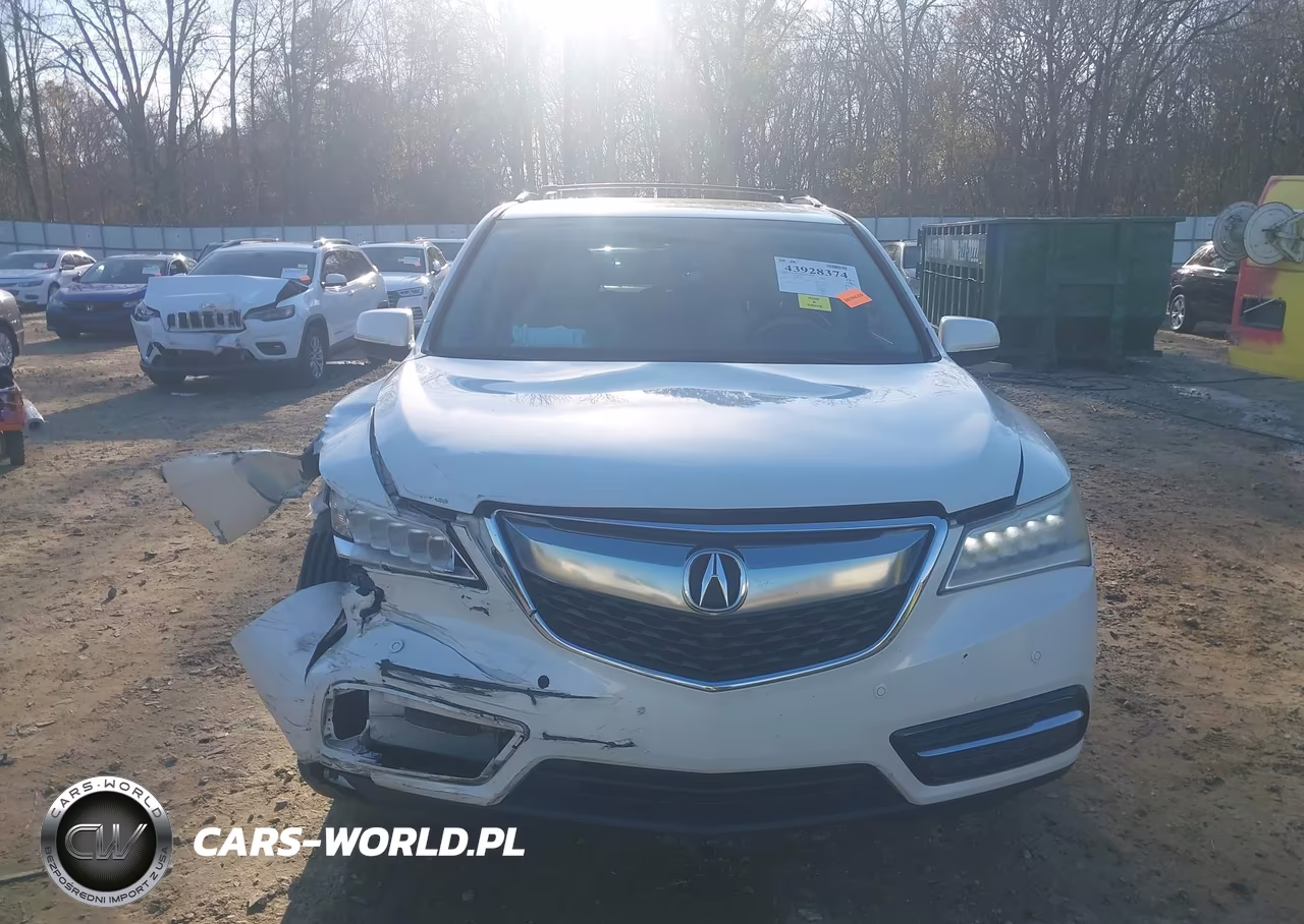 2014 Acura Mdx Advance Pkg W-Entertainment Pkg VIN:5FRYD3H84EB017426 - 12