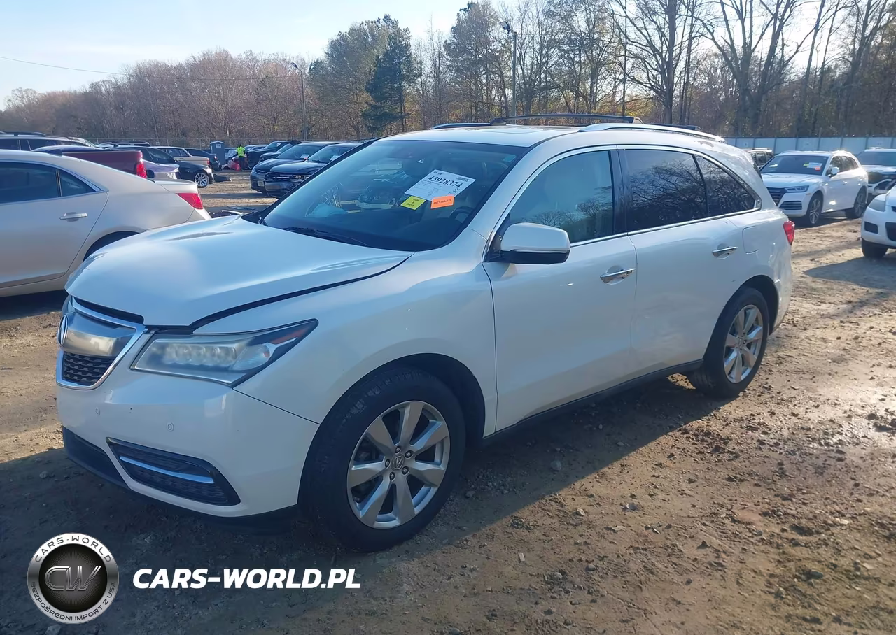 2014 Acura Mdx Advance Pkg W-Entertainment Pkg VIN:5FRYD3H84EB017426 - 2