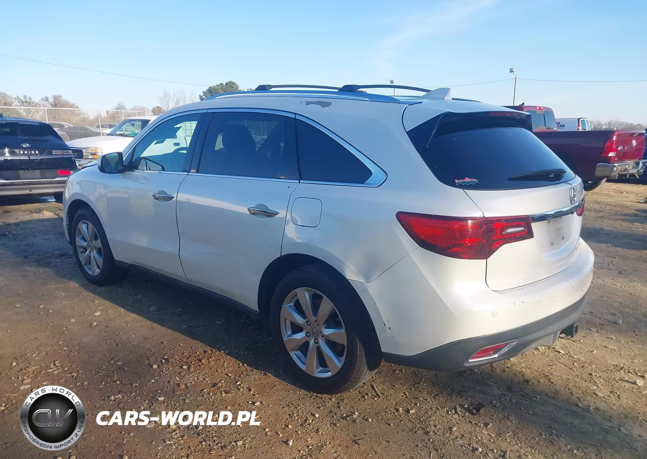 2014 Acura Mdx Advance Pkg W-Entertainment Pkg VIN:5FRYD3H84EB017426 - 3