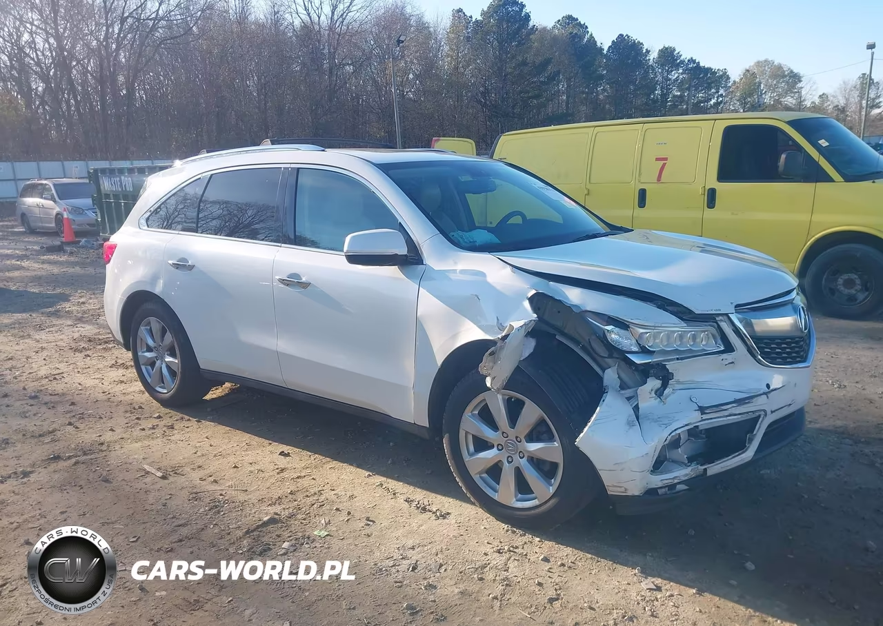 2014 Acura Mdx Advance Pkg W-Entertainment Pkg VIN:5FRYD3H84EB017426 - 6
