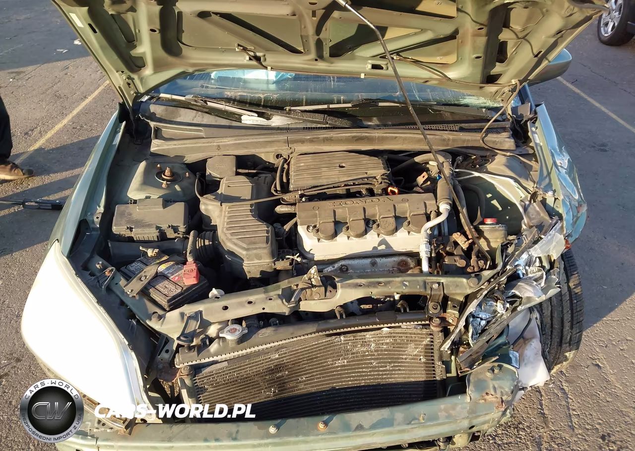 2004 Honda Civic Lx VIN:2HGES165X4H524803 - 10