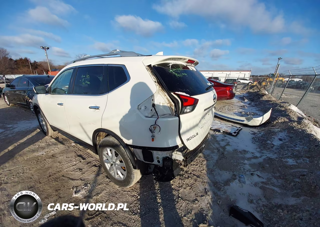 2017 Nissan Rogue Sv VIN:JN8AT2MV4HW268639 - 3