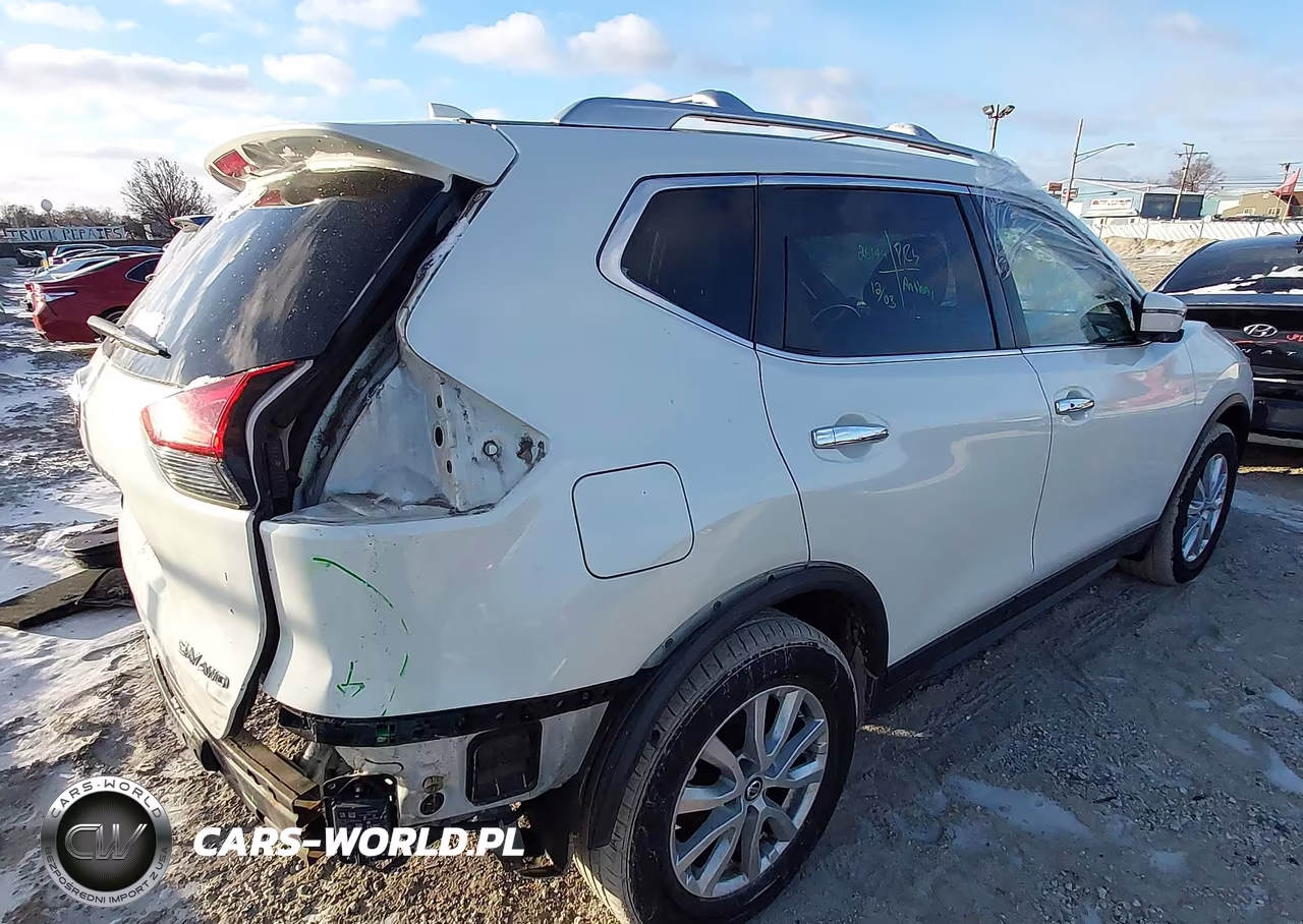 2017 Nissan Rogue Sv VIN:JN8AT2MV4HW268639 - 4