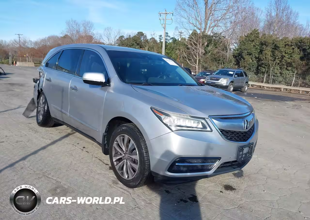2014 Acura Mdx Technology Package