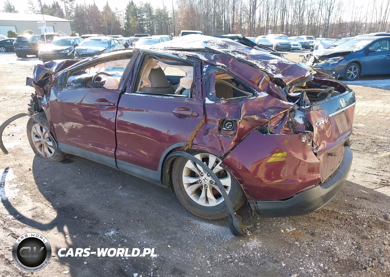 2013 Honda Cr-V Ex-L VIN:5J6RM3H73DL023561 - 3