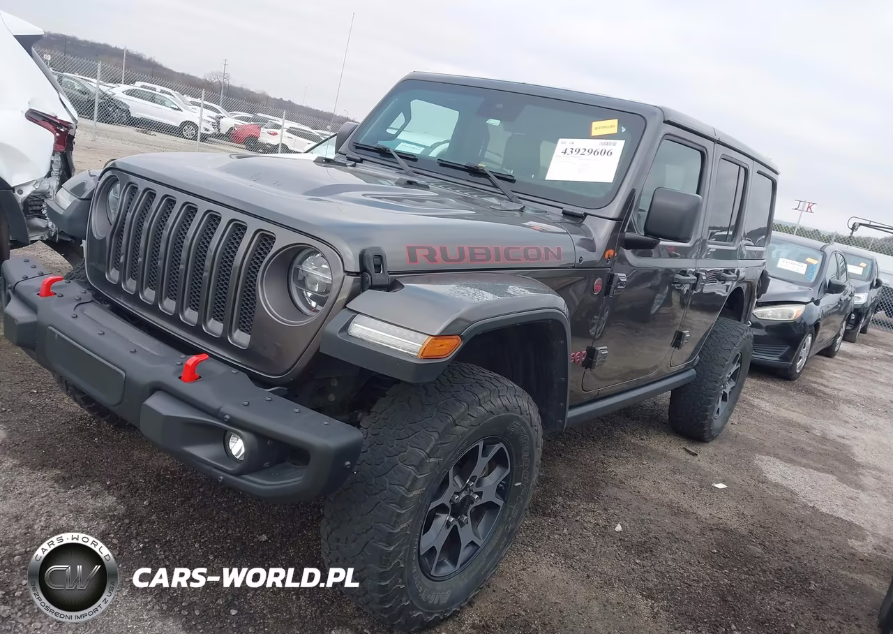 2019 Jeep Wrangler Unlimited Rubicon 4X4 VIN:1C4HJXFN1KW514385 - 2