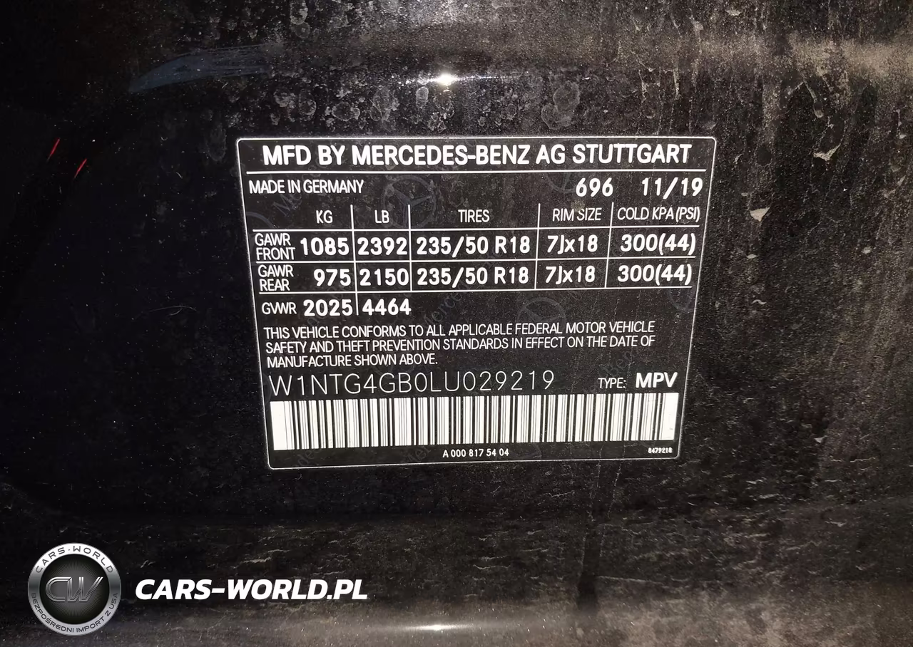 2020 Mercedes-Benz Gla 250 4Matic VIN:W1NTG4GB0LU029219 - 9