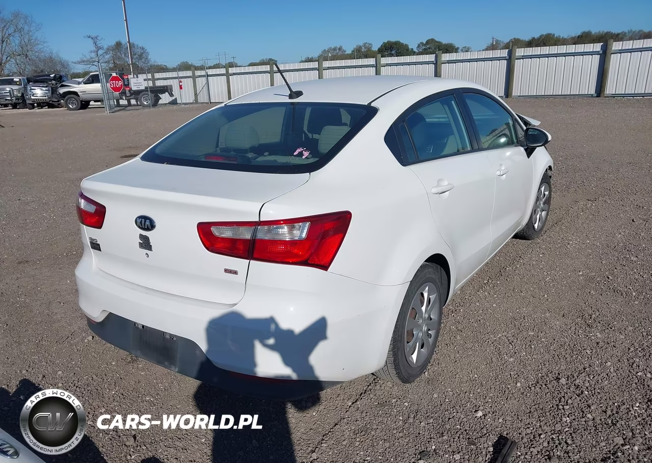 2016 Kia Rio Lx VIN:KNADM4A31G6662843 - 4