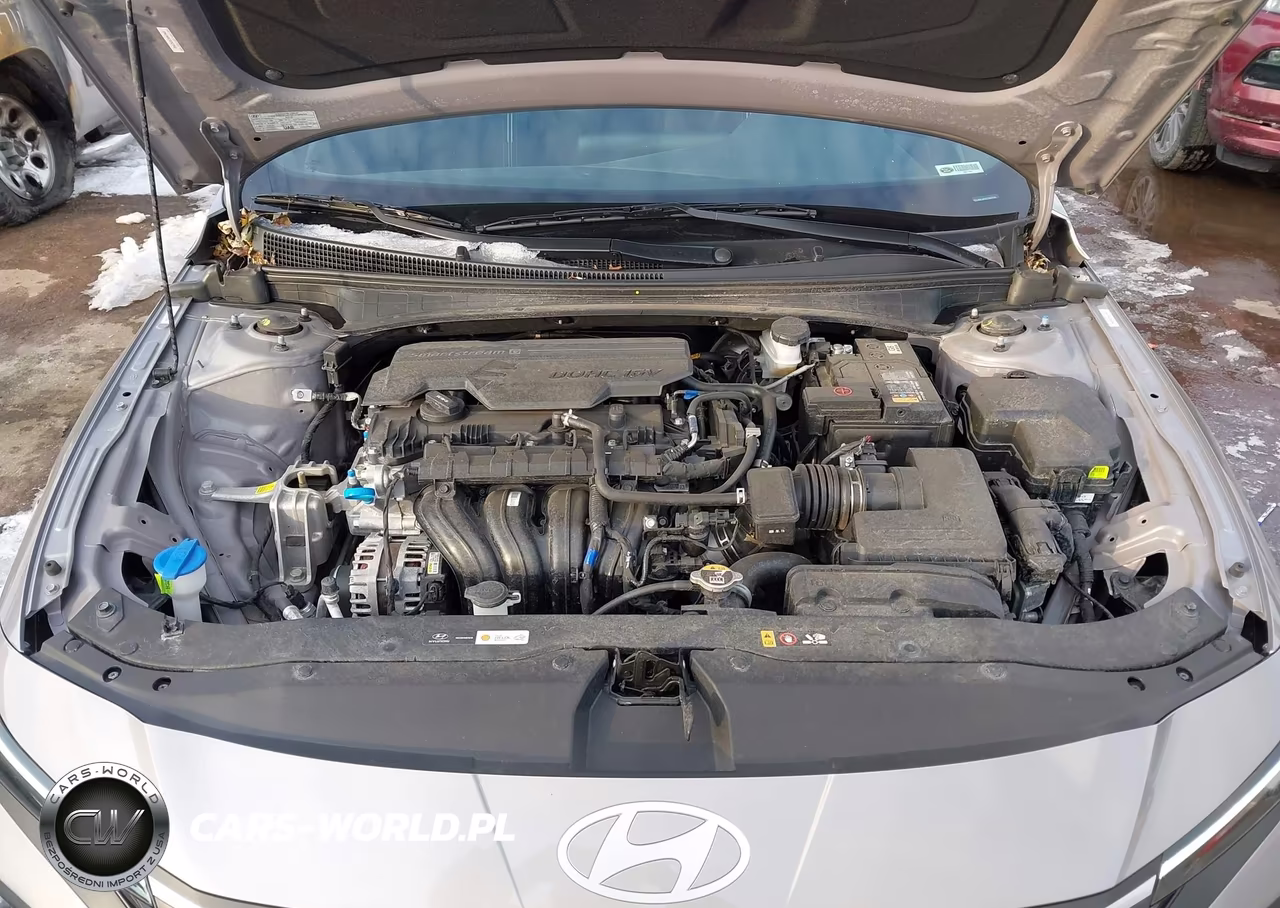 2025 Hyundai Elantra Sel Sport VIN:KMHLM4DG7SU917542 - 10