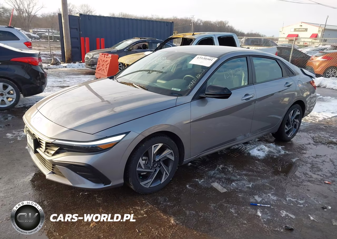 2025 Hyundai Elantra Sel Sport VIN:KMHLM4DG7SU917542 - 2