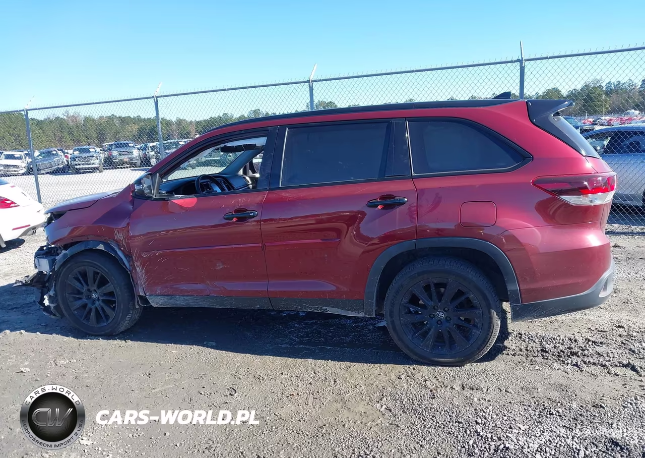 2019 Toyota Highlander Se VIN:5TDKZRFH0KS318118 - 14