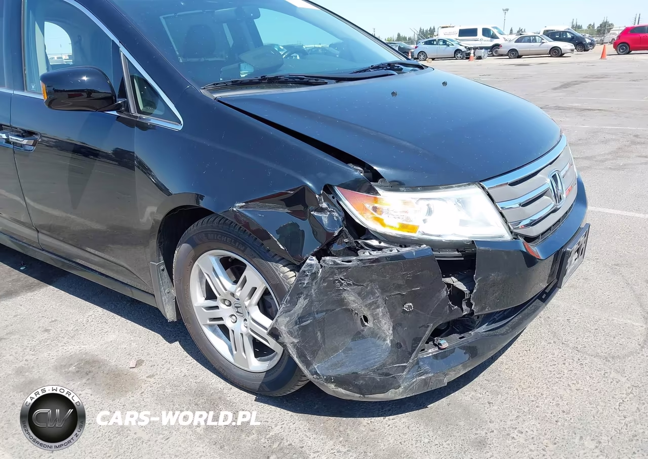 2011 Honda Odyssey Touring-Touring Elite VIN:5FNRL5H96BB091780 - 6