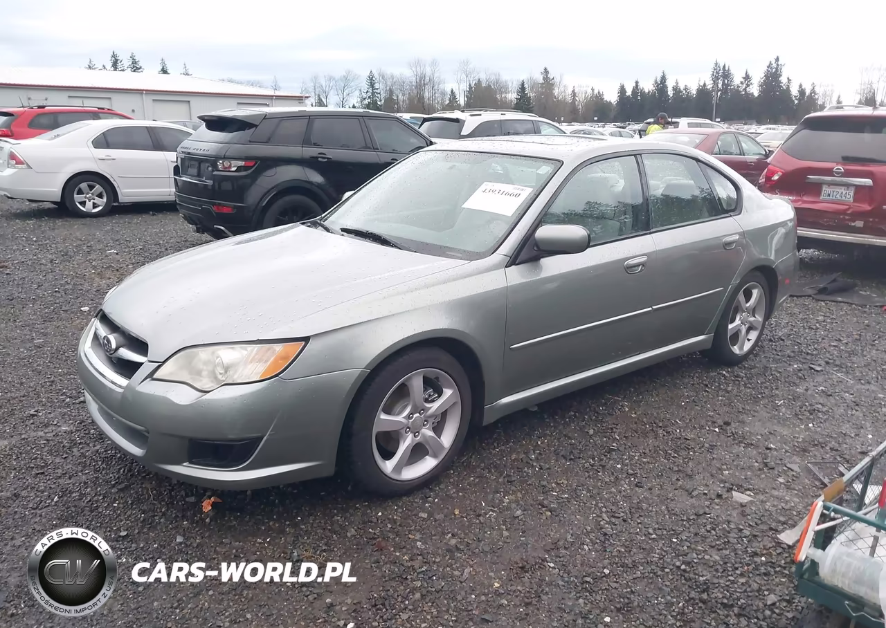 2009 Subaru Legacy 2.5I VIN:4S3BL616397227712 - 2