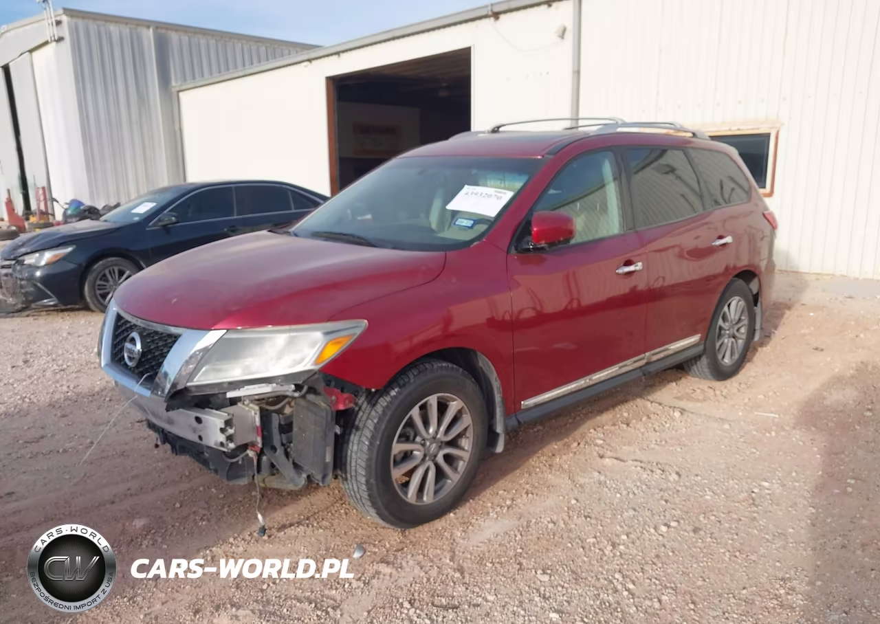 2016 Nissan Pathfinder Sl VIN:5N1AR2MM9GC647570 - 2