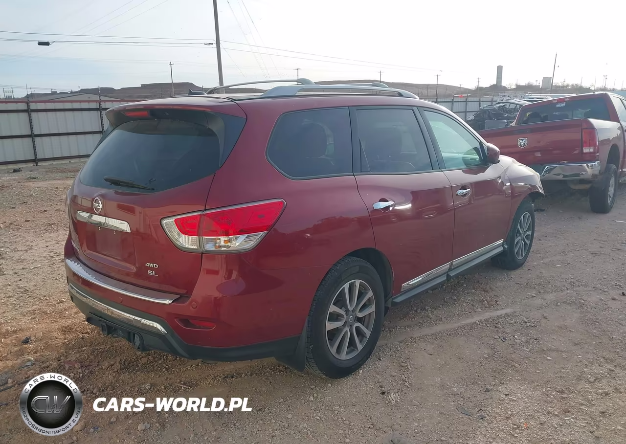 2016 Nissan Pathfinder Sl VIN:5N1AR2MM9GC647570 - 4
