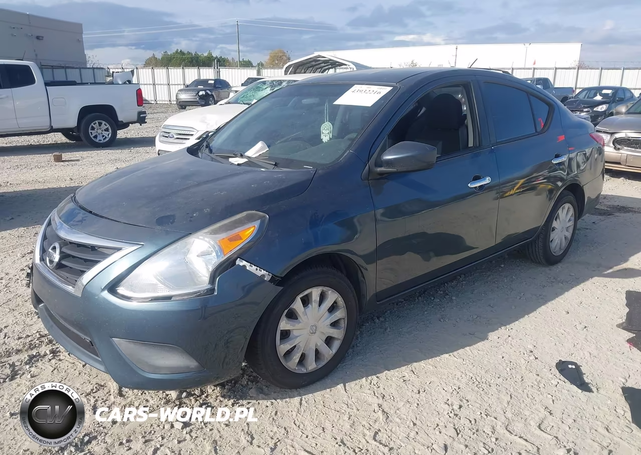 2016 Nissan Versa 1.6 S-1.6 S+-1.6 Sl-1.6 Sv VIN:3N1CN7APXGL851192 - 2
