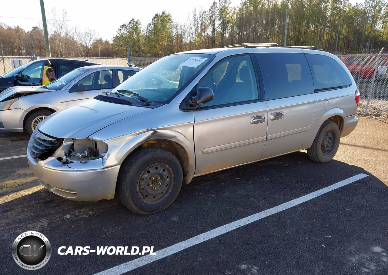 2007 Chrysler Town & Country Lx VIN:2A4GP44R07R174574 - 2