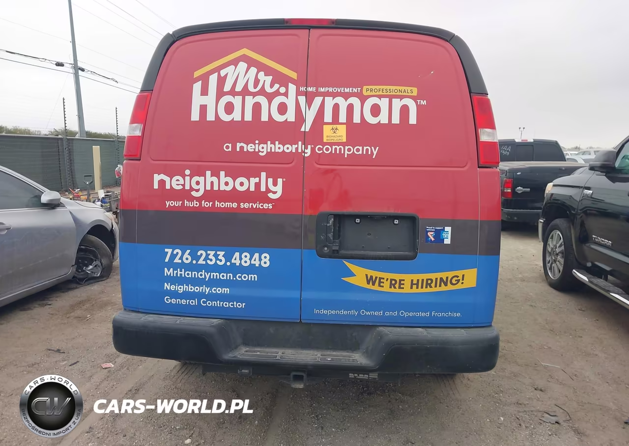 2024 Chevrolet Express Cargo Rwd 2500 Regular Wheelbase Wt VIN:1GCWGAF71R1183092 - 16