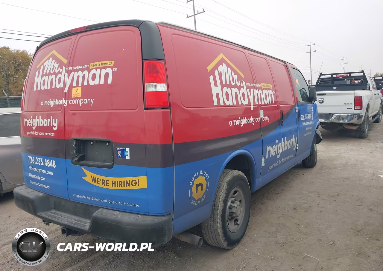 2024 Chevrolet Express Cargo Rwd 2500 Regular Wheelbase Wt VIN:1GCWGAF71R1183092 - 4