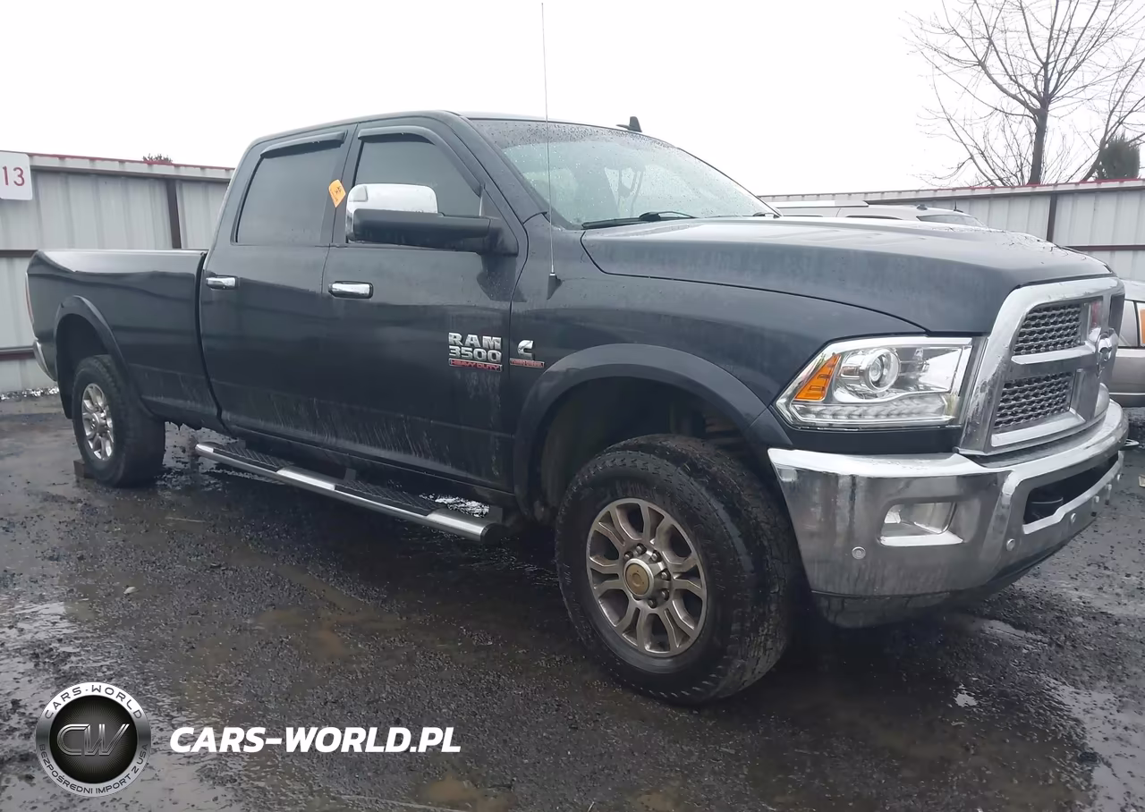 2017 Ram 3500 Laramie 4X4 8' Box