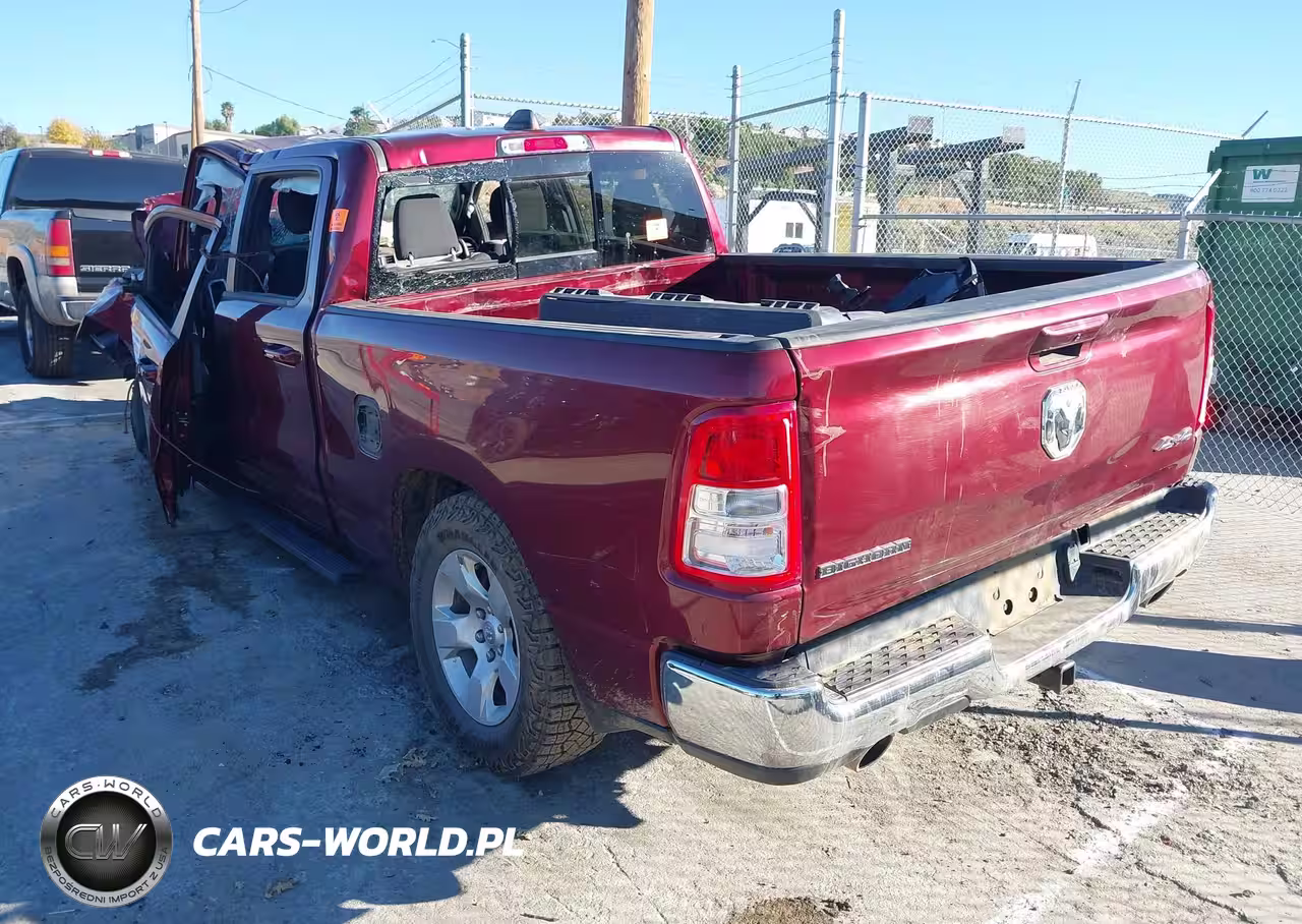 2022 Ram 1500 Big Horn 4X4 6'4 Box VIN:1C6SRFMTXNN481205 - 3