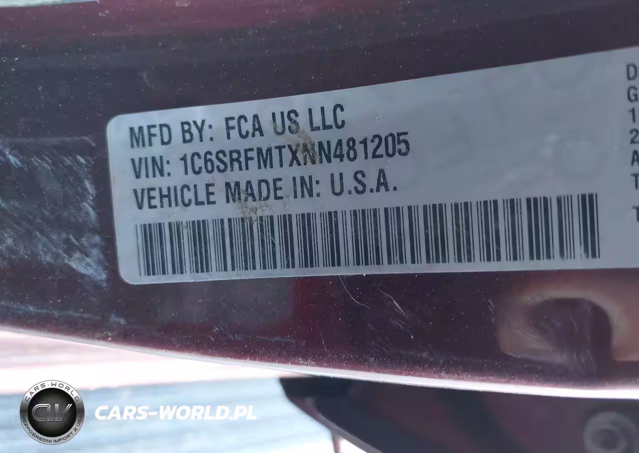 2022 Ram 1500 Big Horn 4X4 6'4 Box VIN:1C6SRFMTXNN481205 - 9