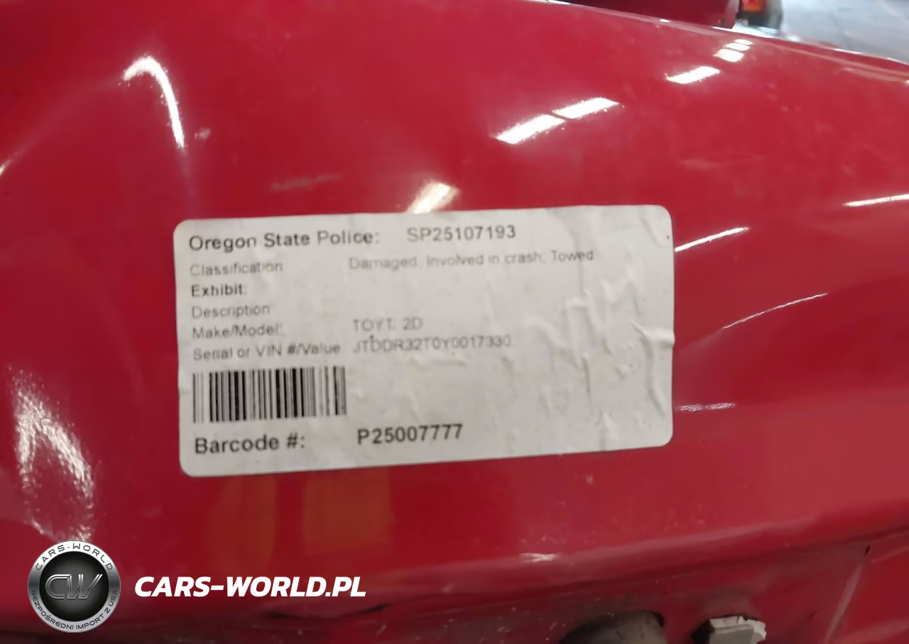 2000 Toyota Celica Gt VIN:JTDDR32T0Y0017330 - 9