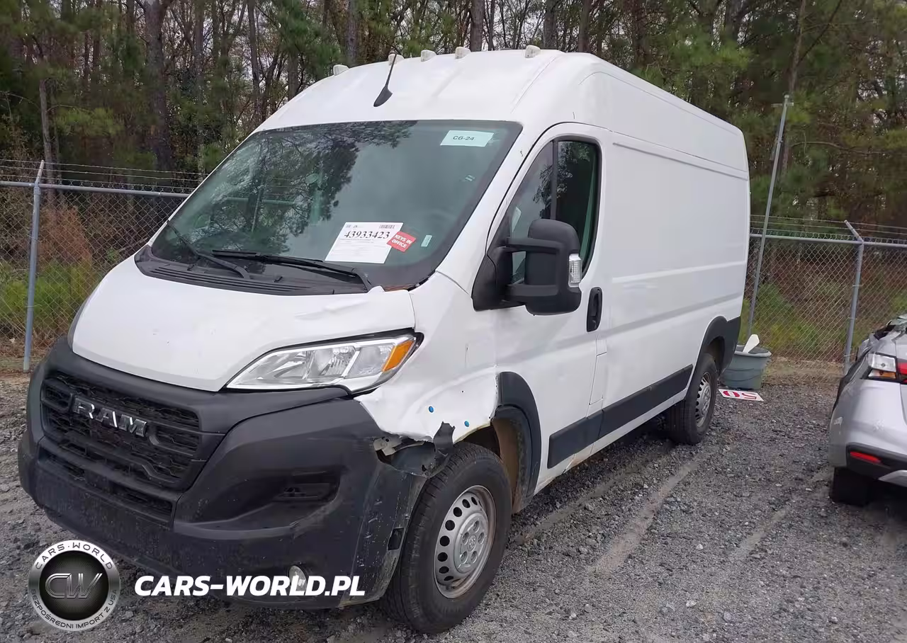 2025 Ram Promaster 2500 Tradesman High Roof 136 Wb W-Pass Seat VIN:3C6LRVCG1SE511761 - 2