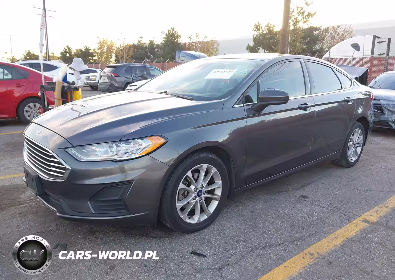 2020 Ford Fusion Se VIN:3FA6P0HD4LR114574 - 2